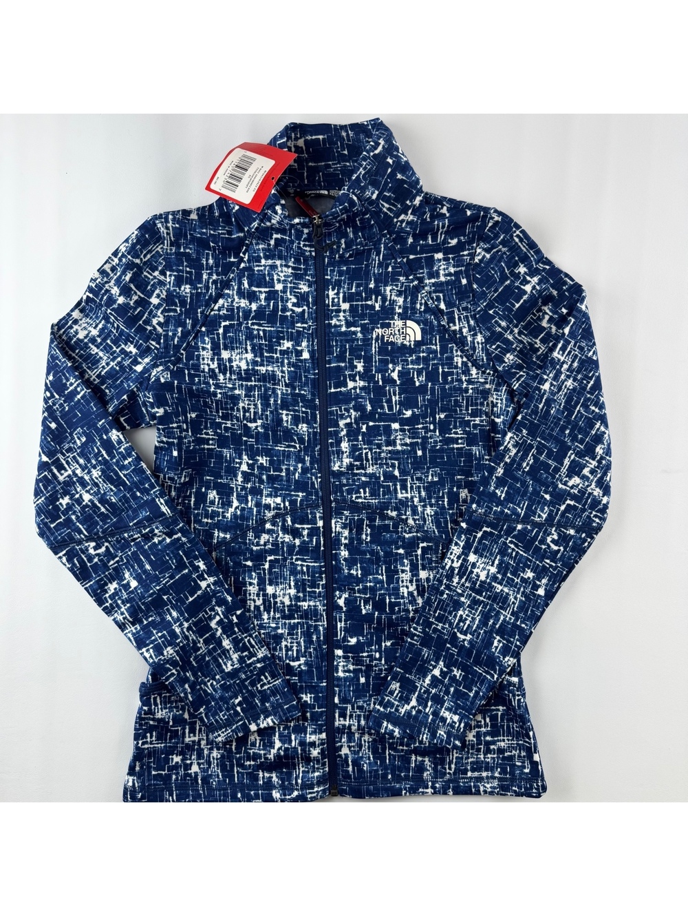 The North Face Women’s XS Slim Fit Cinder Blue Athletic Full Zip NWT
